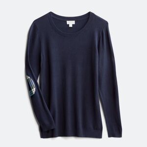 Market & Spruce Navy Knit Top